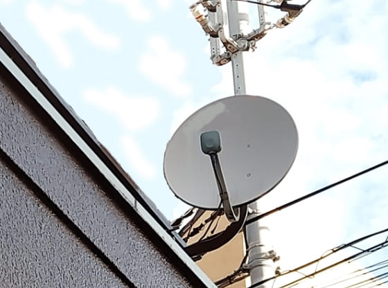 テレビアンテナ工事